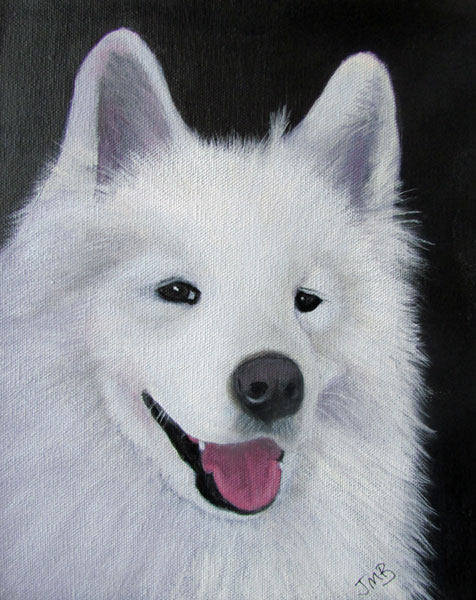 Dog Portrait of Tika